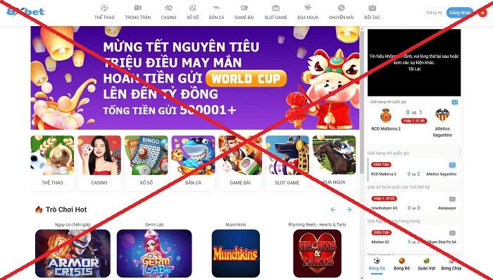 Không vào được 8xbet do dùng link giả hoặc sai nguồn