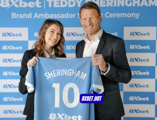 Teddy Sheringham chính thức trở thành đại sứ thương hiệu của 8xbet